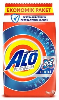 Alo Platinum Ace Etkili Aqua Pudra Toz Çamaşır Deterjanı 7 kg Deterjan kullananlar yorumlar
